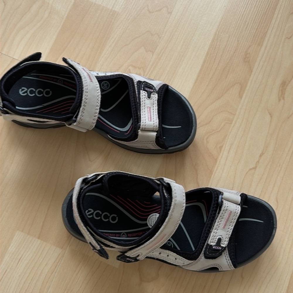 Ecco women’s sandals, size EU 36/ US 6 - Picture 2 of 10